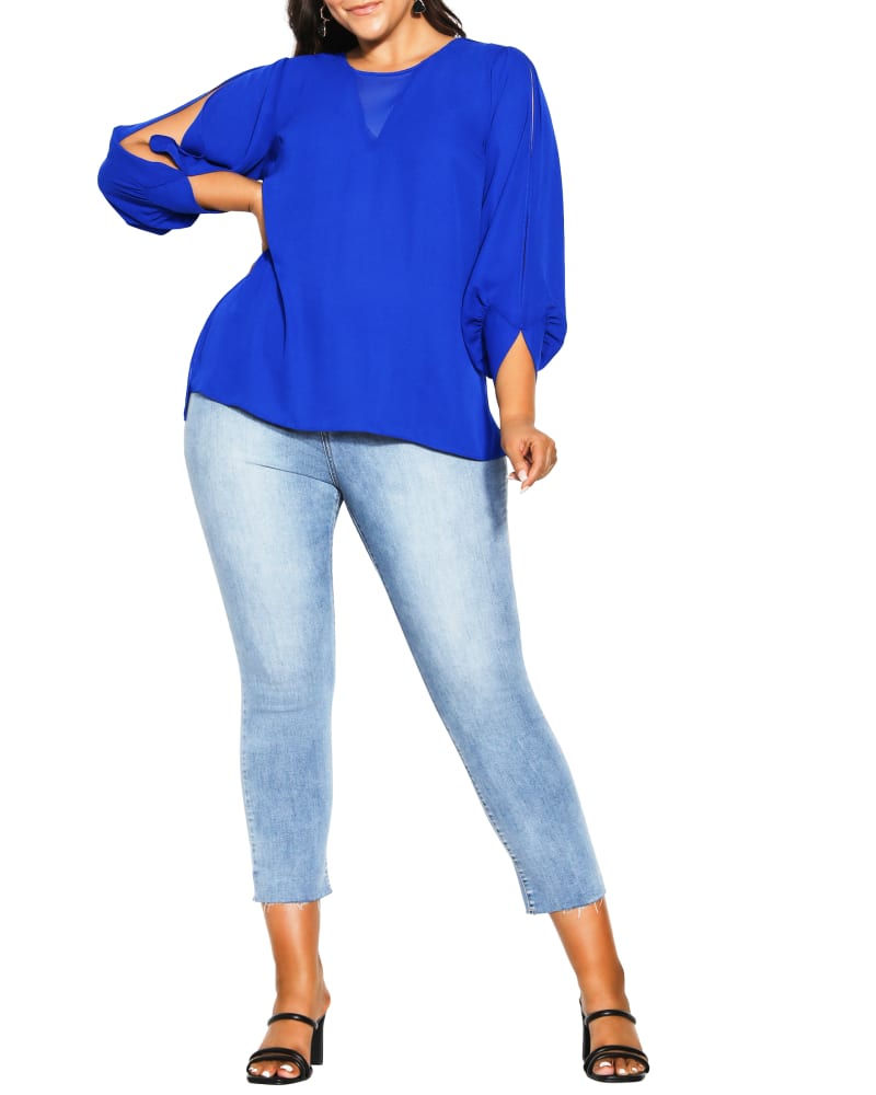 Plus size model wearing  by City Chic | Dia&Co | dia_product_style_image_id:202837